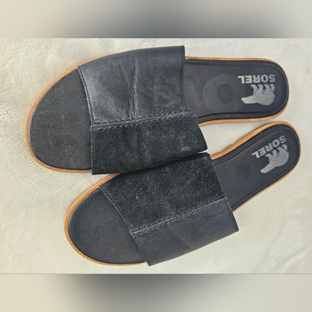 Sorel Black Leather Footwear - Picture 4 of 6